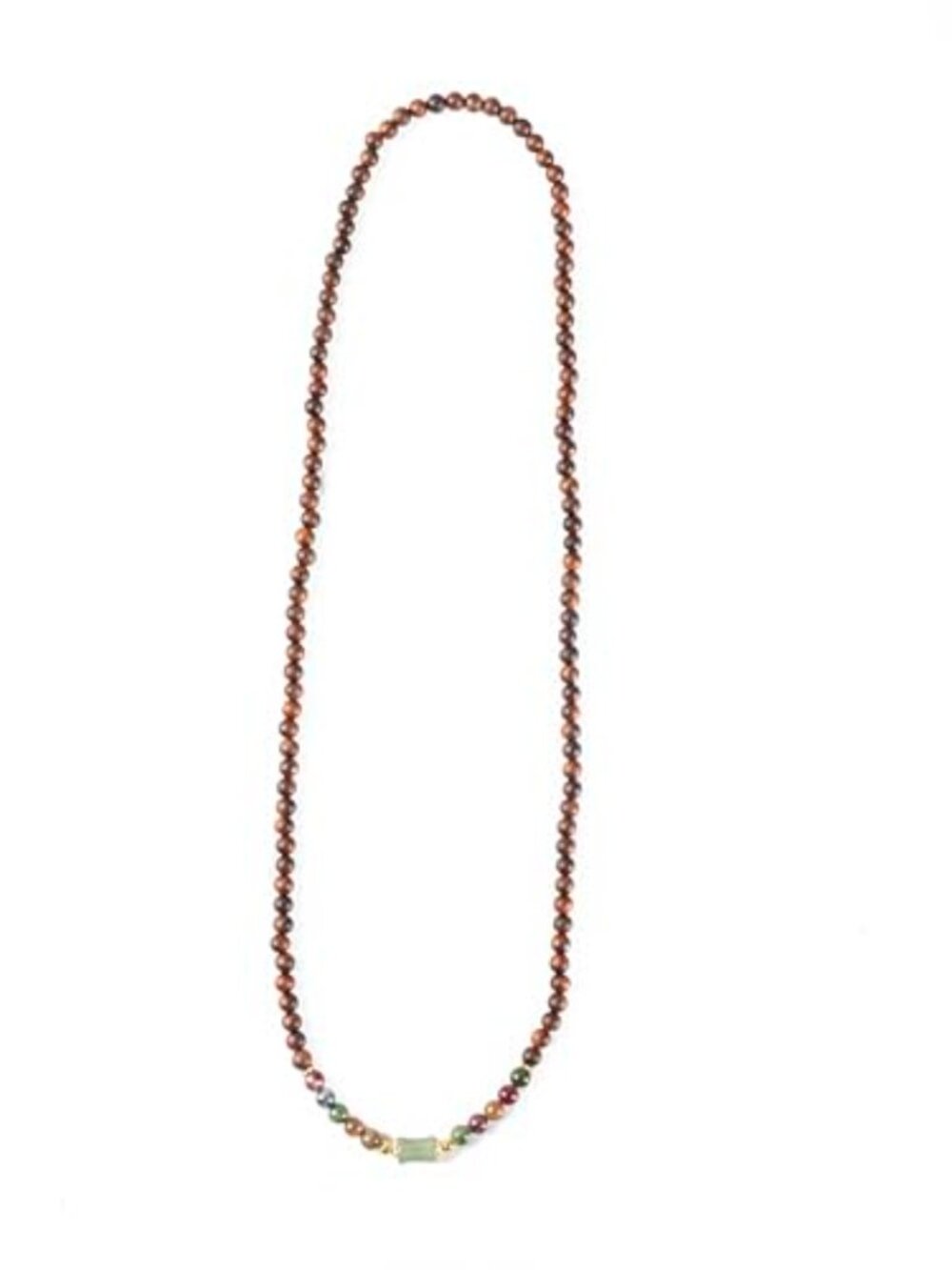 Red Sandalwood Mala Bracelet 6mm 119 Beads Multi-Wrap Elastic Meditation